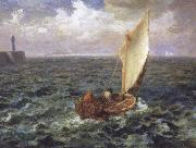 Jean Francois Millet, Fishing Boat